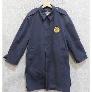 Blauer Coat Jacket Dark Blue Workwear Guardsmark Security Uniform Zip Out Liner